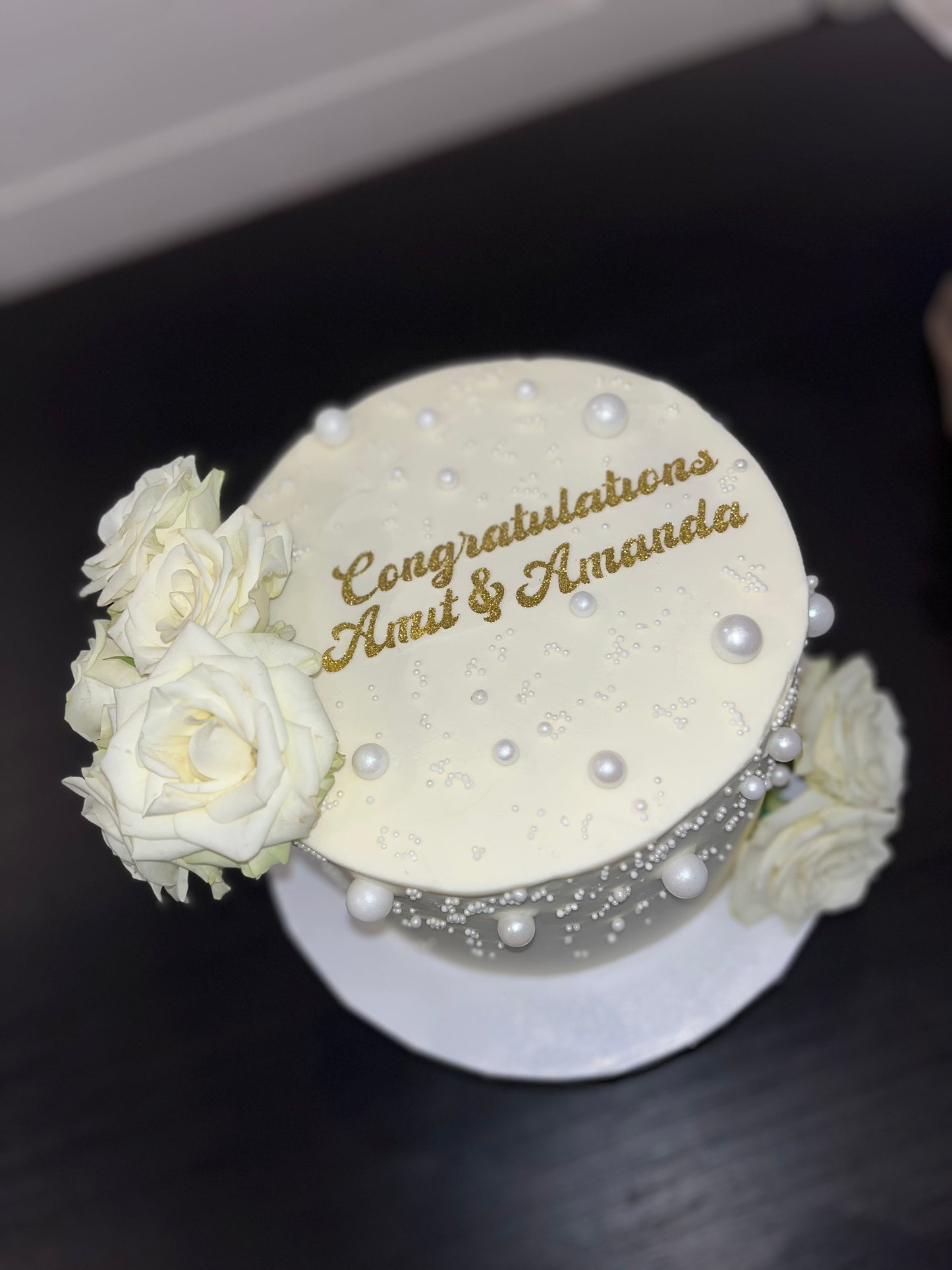 Pretty Pearls Cake