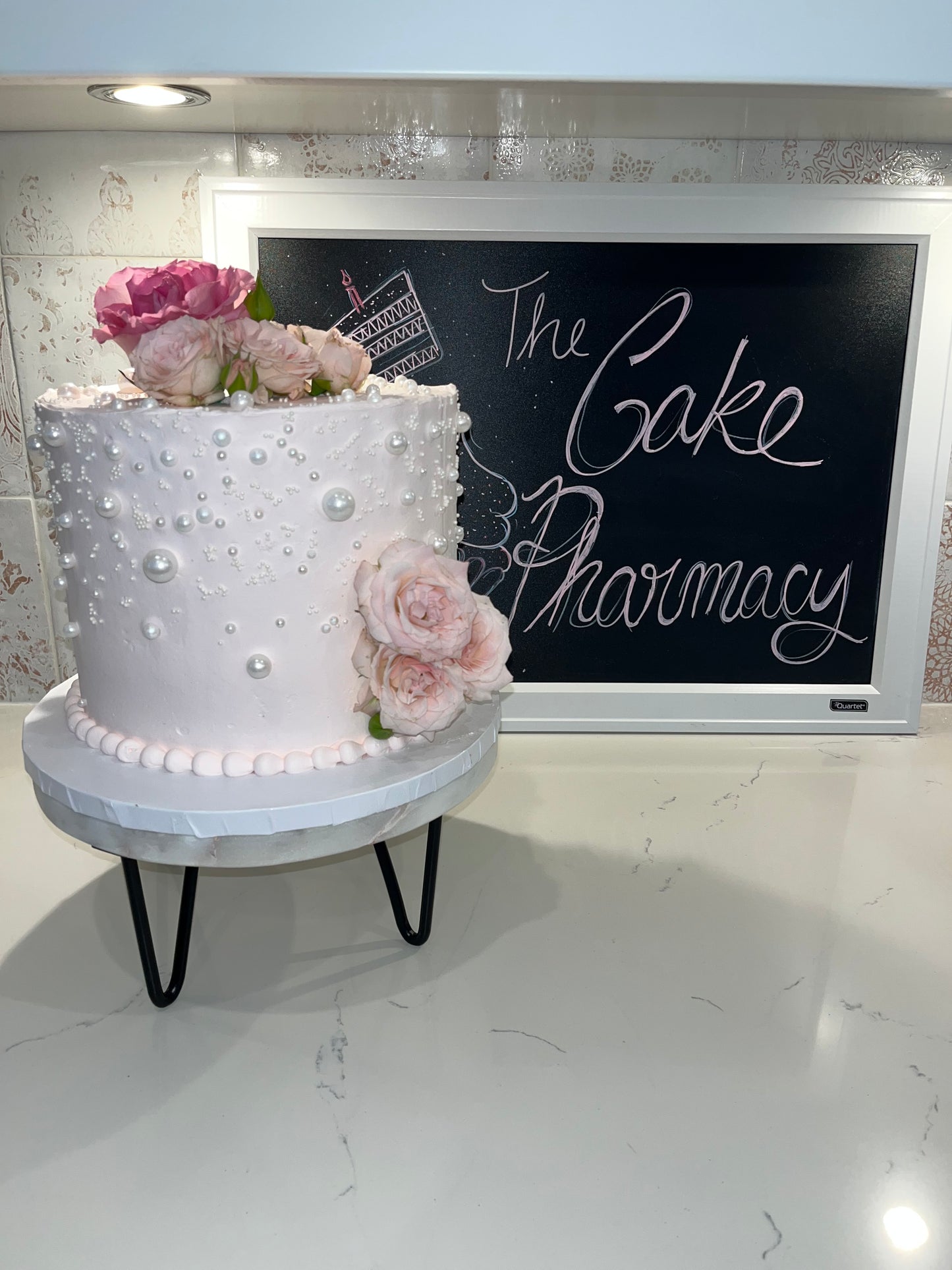 Pretty Pearls Cake