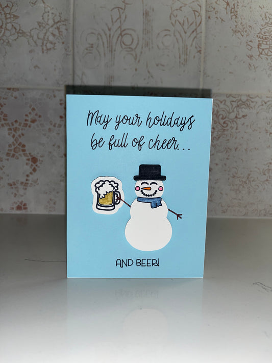 Cheer & Beer Christmas Card