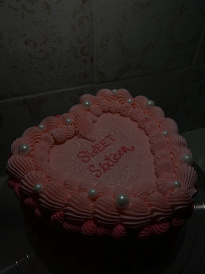 Luxe Heart Cake