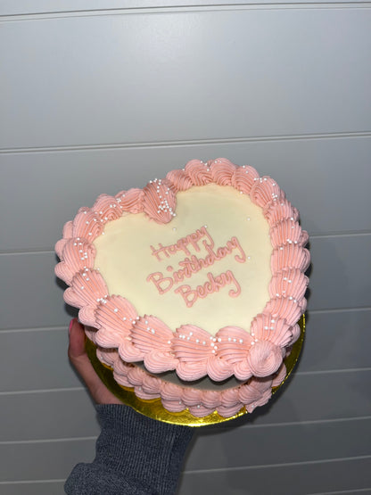 Luxe Heart Cake